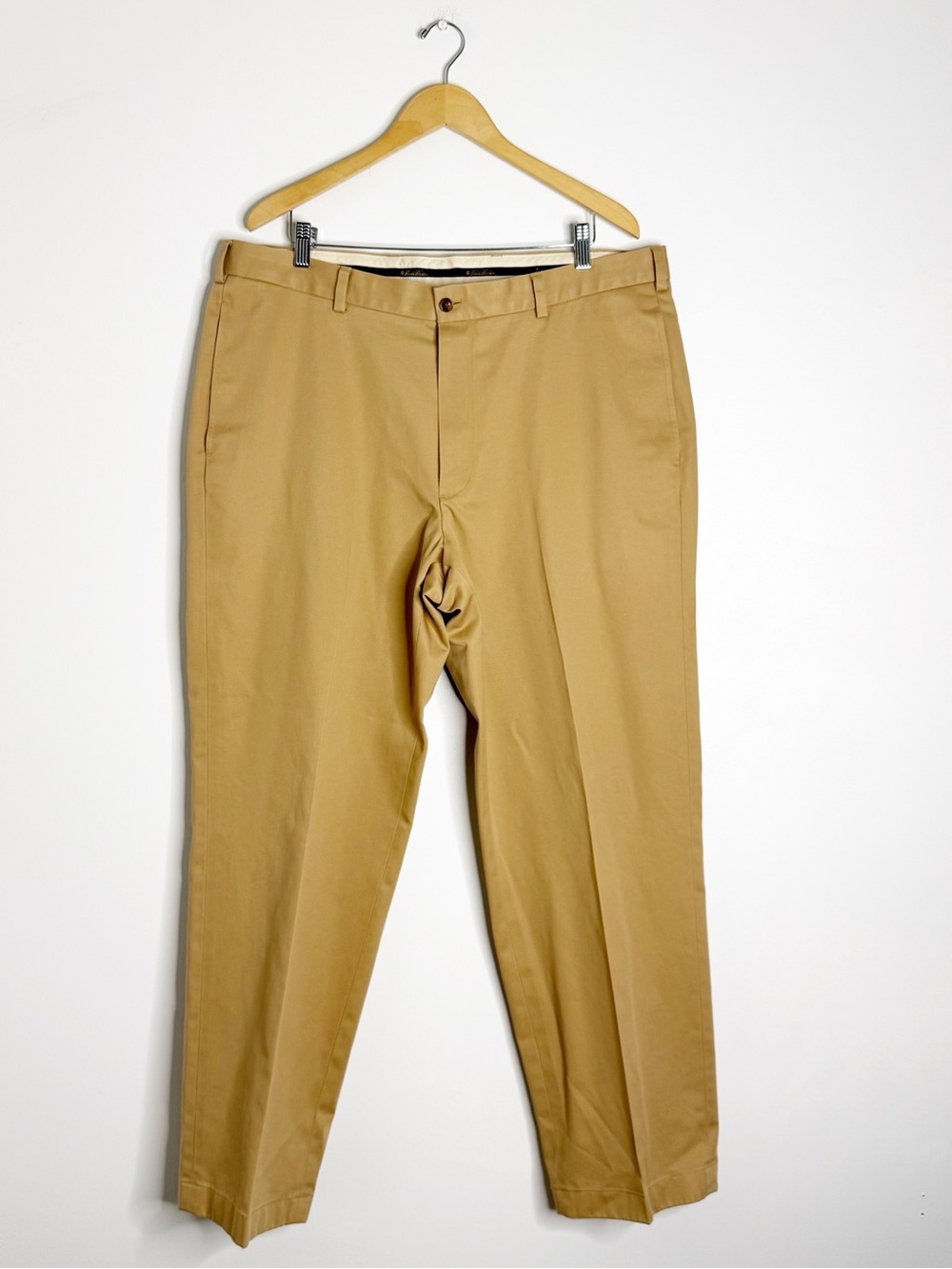 Brooks Brothers Hudson Advantage Chino Pants Men’s 40x32 Tan Khaki Cotton